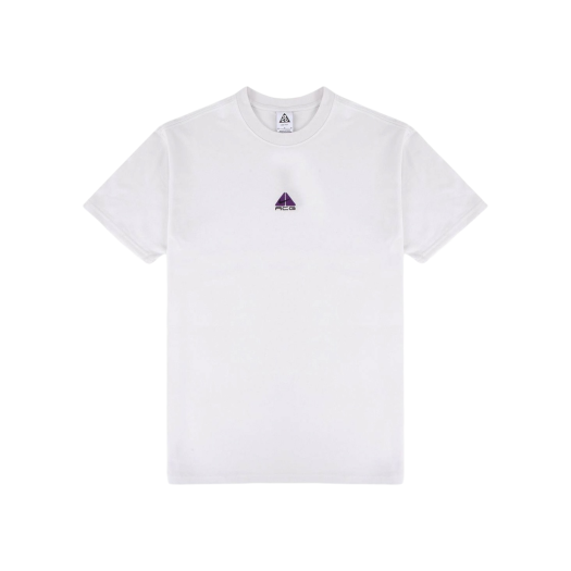 Nike ACG T-Shirt Summit White Purple Cosmos - Asia