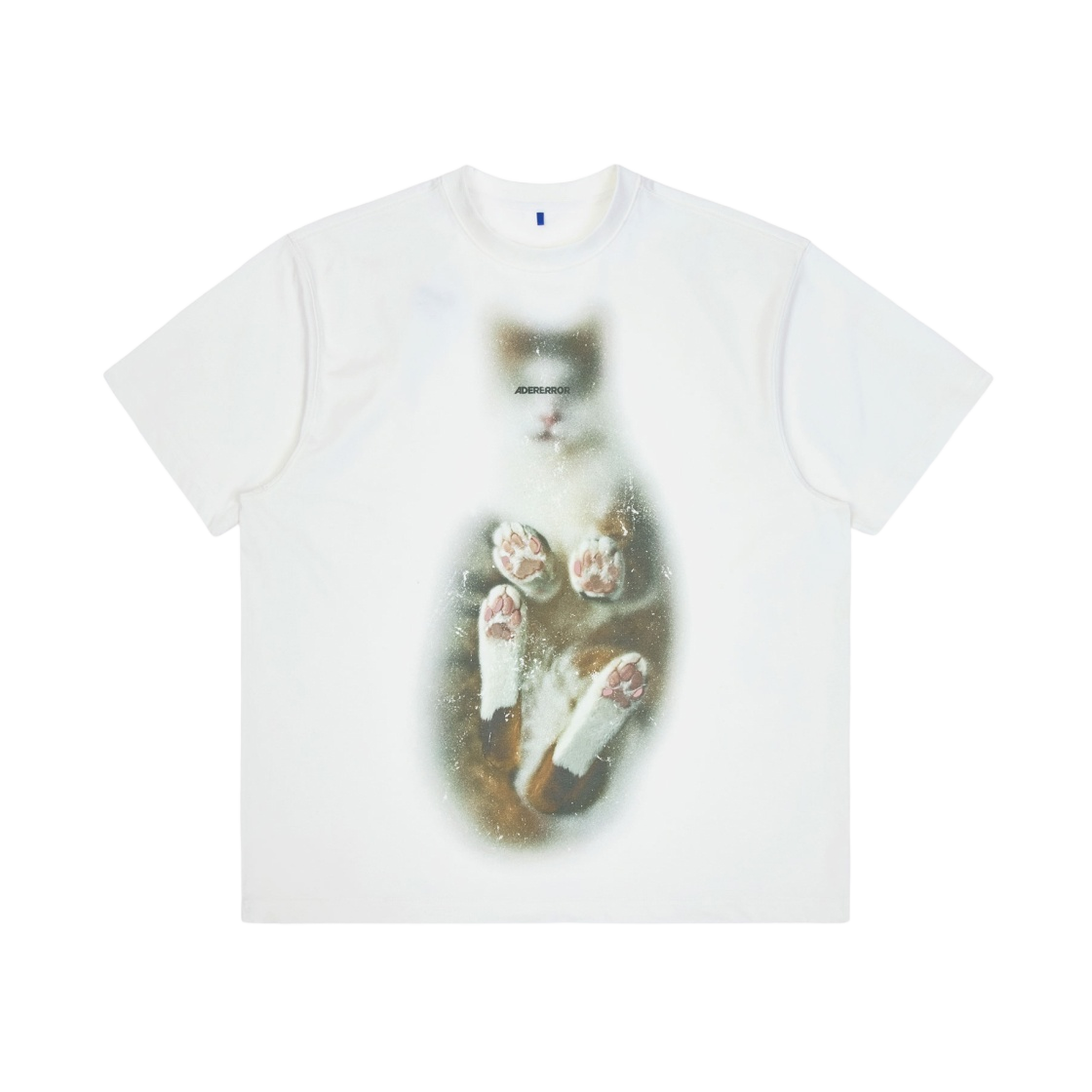 【ADER ERROR】Blue cat t-shirt 03★韓国人気/追跡付 ADER AderSpace # Shop #