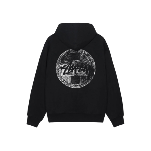 ★韓国の人気★【Stussy】★Dot Stamp Hoodie★Blac.k 스투시 크라운 밴드 집 후드 블랙 | Stussy | KREAM