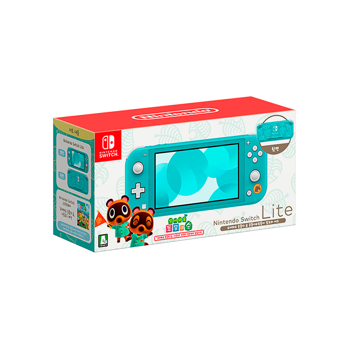 HDH-S-BCZGB-KOR AC Nintendo Switch Light Animal Crossing Tom Nook Aloha Set - 대표 이미지 #1