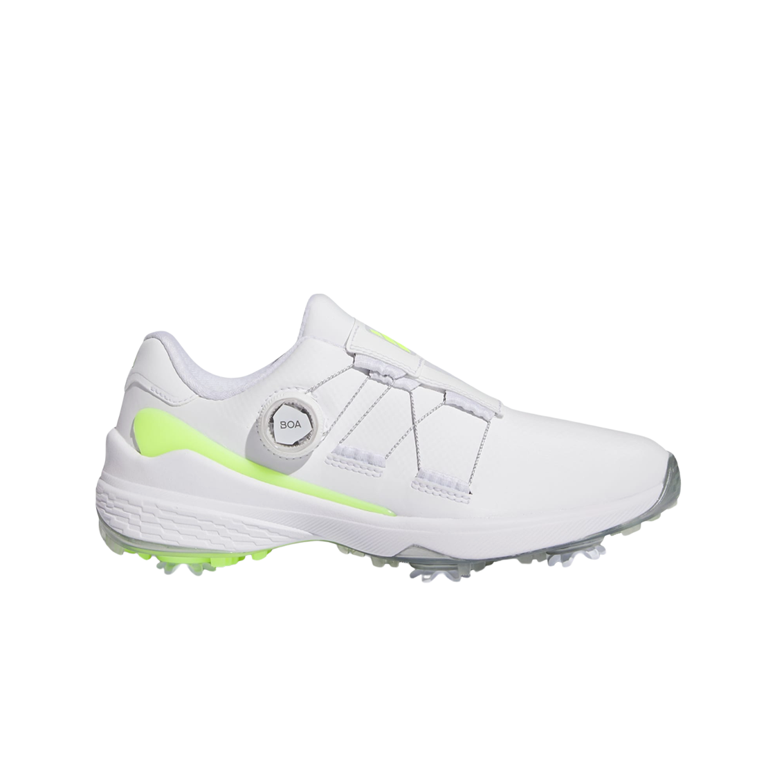 IE2134 (W) Adidas Golf ZG23 Boa Lightstrike Cloud White Lucid Lemon
