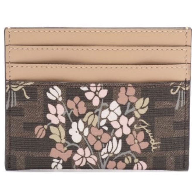 Fendi Roma Card Case Brown 착용 스타일 - 4