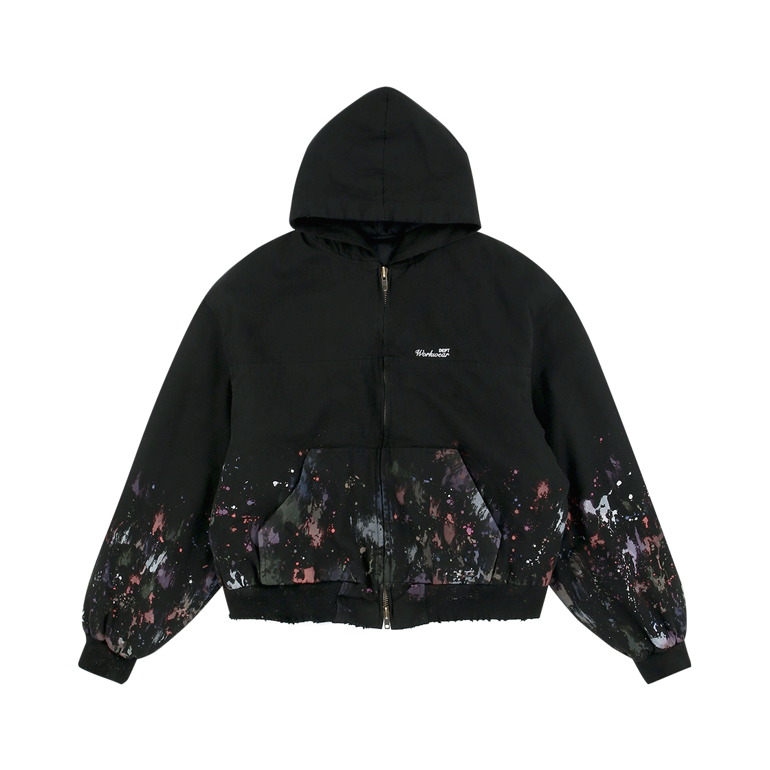 GR25SSMO02BK GRAILZ Painted Work Jacket Black