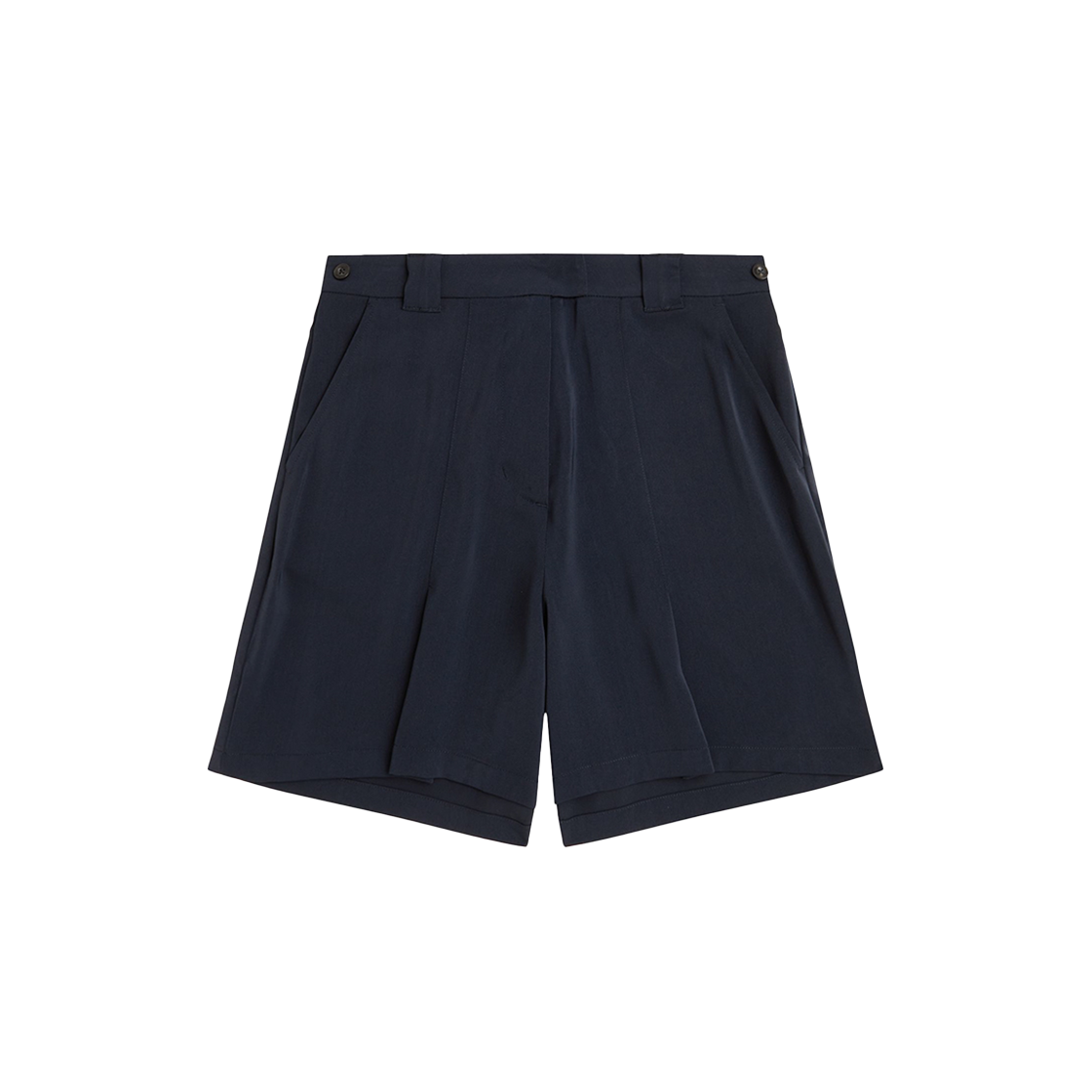AFPF251S101-608 Fred Perry Womens Pleated Shorts Navy