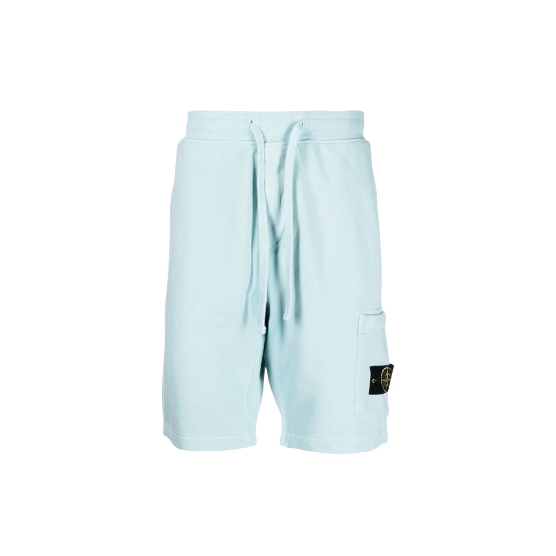 761564651-V0044 Stone Island 64651 Fleece Bermuda Shorts Aqua - 22SS - 대표 이미지 #1