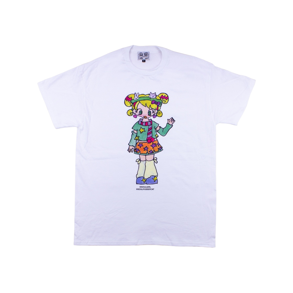 トップス Soulpussycat Soulgirl Tee SOULPUSSSYCAT SOULGIRL™ T-shirts No.1 - White