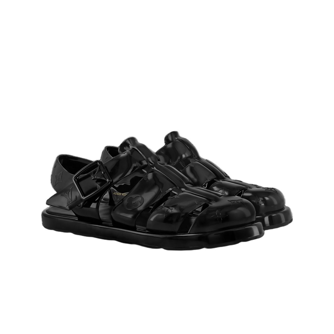 루이비통 LV 베니스 샌들 블랙(Louis Vuitton LV Venice Sandals Black) - 2