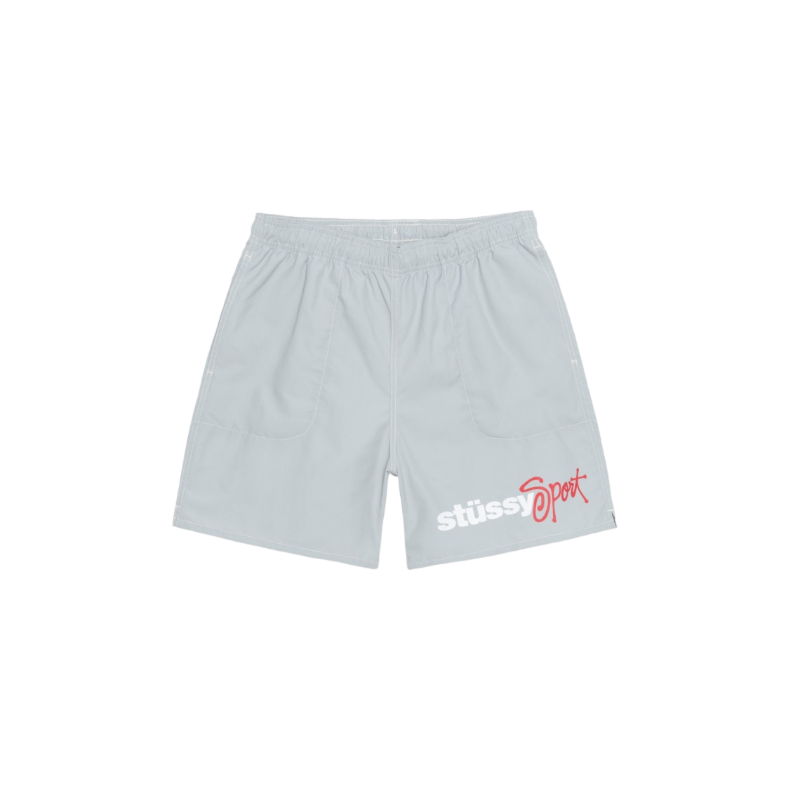 113163 Stussy Sport Water Shorts Concrete - 대표 이미지 #1