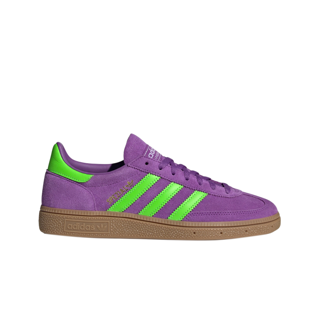 JS0251 (W) Adidas Handball Spezial Active Purple Solar Green