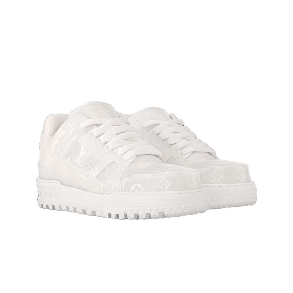 루이비통 LV 트레이너 맥시 스니커즈 화이트(Louis Vuitton LV Trainer Maxi Sneakers White) - 2