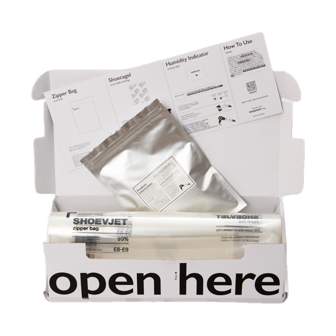 Svjzpb3138 Shoevjet UV Protection Zipper Bag