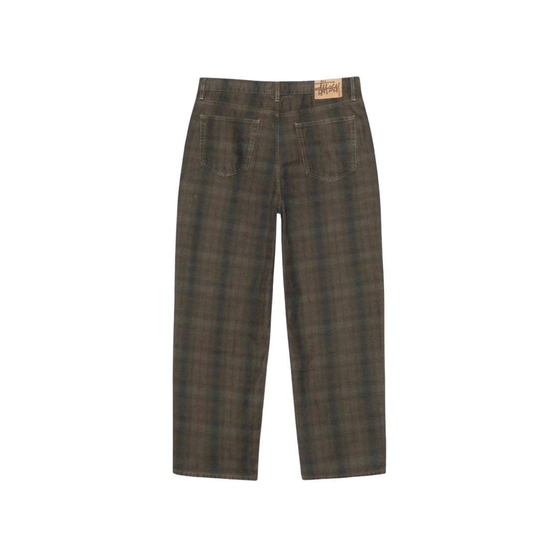 Stussy Big Ol Jean Canvas Plaid 30