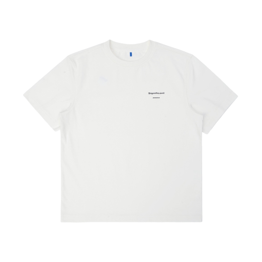 【ADERERROR】 Sig; TRS Tag T-Shirt 03 Off White 아더에러 시그니피컨트 TRS 태그 티셔츠 04 오프 화이트 | Ader