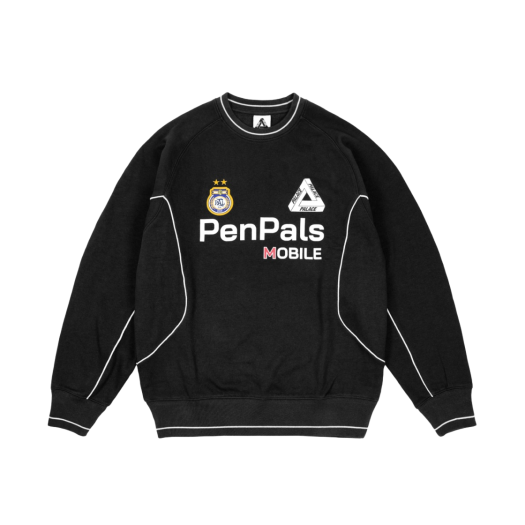 팔라스 프로 팀 팔코 크루 블랙 - 25SS | Palace | KREAM 팔라스 프로 팀 팔코 크루 블랙 - 25SS | Palace | KREAM