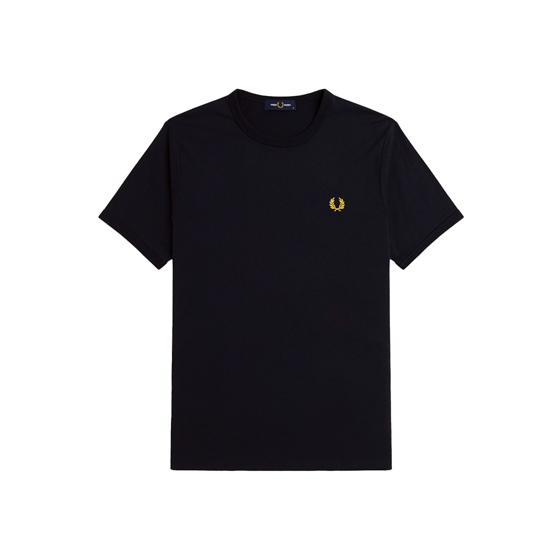 프레드페리 링어 티셔츠 네이비/허니콤(Fred Perry Ringer T-Shirt Navy/Honeycomb) - 1