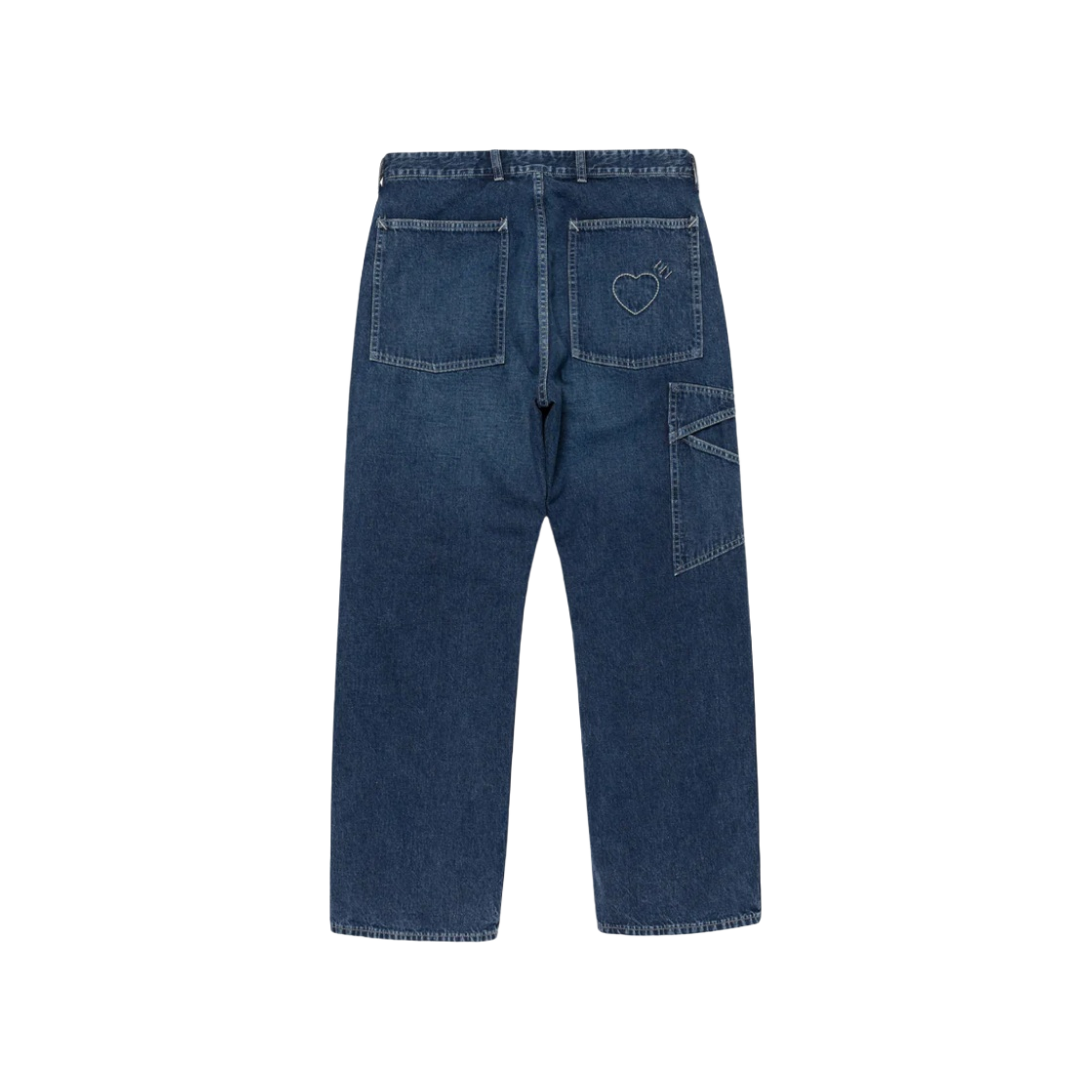 휴먼 메이드 데님 워크 팬츠 퓨처 인디고 | Human Made | KREAM
