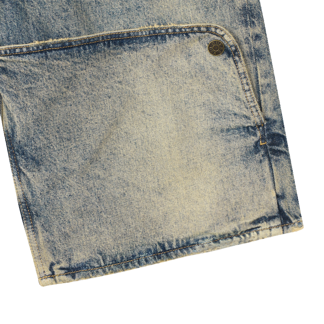 게스 USA 유틸리티 쇼츠 인디고 브라운 - 25SS(Guess USA Utility Short Indigo Brown - 25SS) - 4
