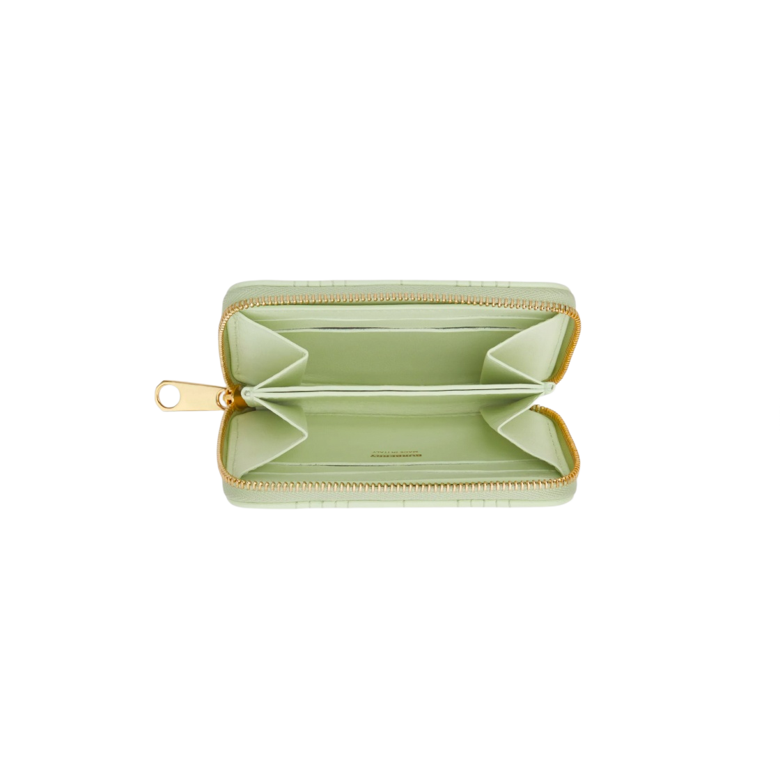 버버리 퀼티드 레더 롤라 지퍼 지갑 피스타치오(Burberry Quilted Leather Lola Zip Wallet Pistachio) - 2