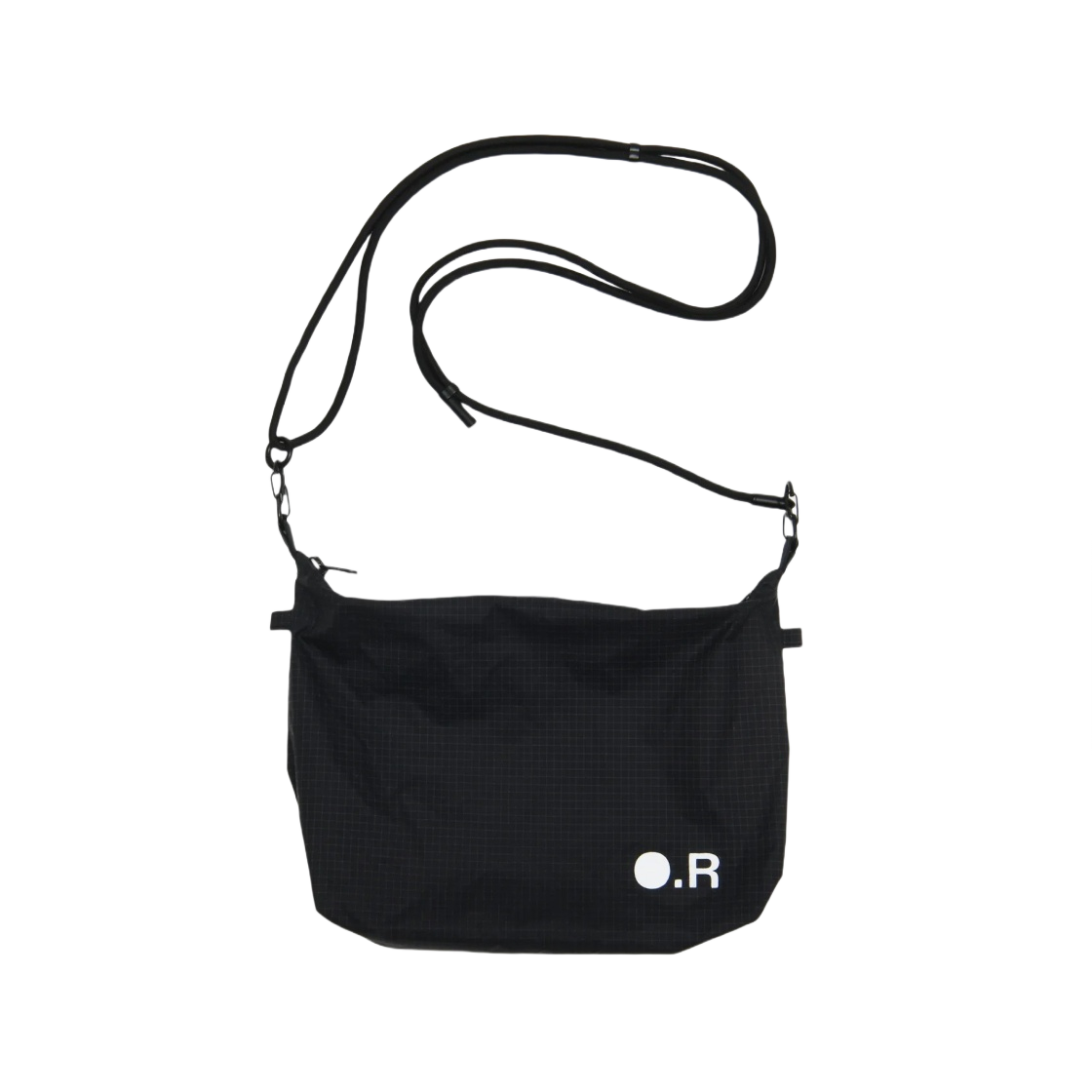 옵티미스틱 러너스 로프 숄더 백 블랙(Optimistic Runners Rope Shoulder Bag Black)