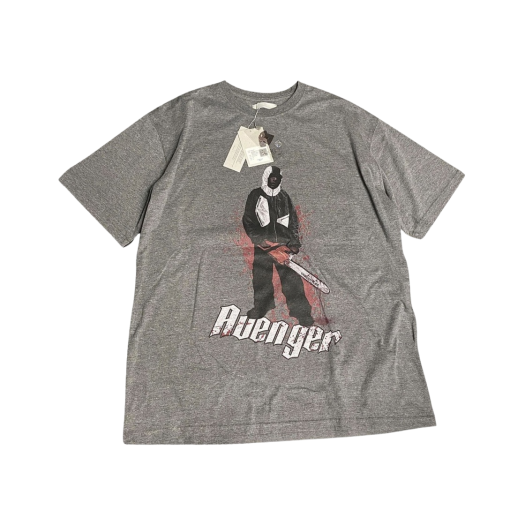 Undermycar Gashutein 6 Avenger Graphic T-Shirt Ghost Gray - 24SS