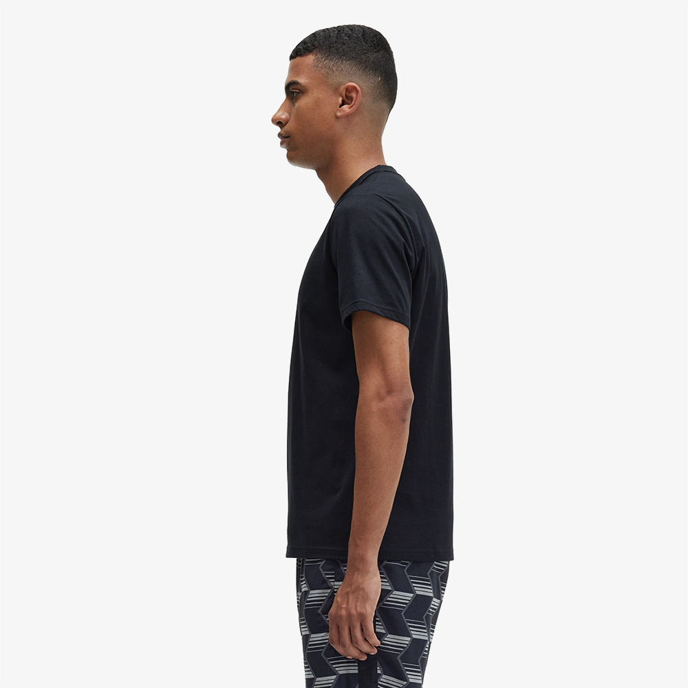프레드페리 엠브로이더드 티셔츠 블랙(Fred Perry Embroidered T-Shirt Black) - 3
