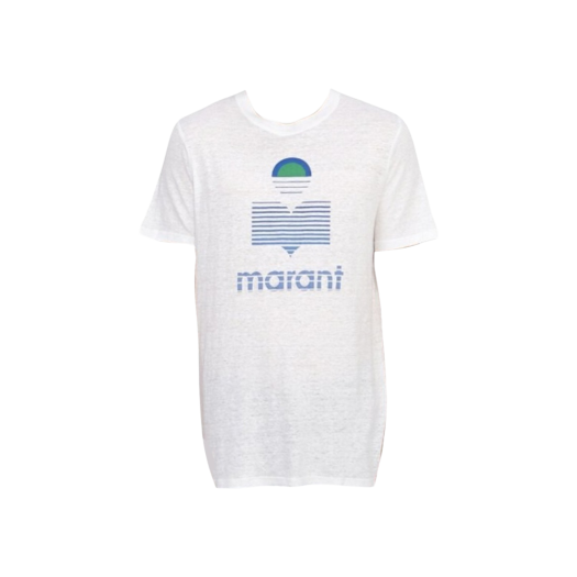 Isabel Marant Karman Logo T-Shirt White - 24SS