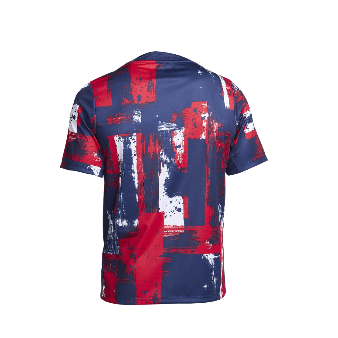 FN9657-411 Nike Paris Saint-Germain Dri-Fit Academy Pro Home Football Pre-Match Short-Sleeve Top Midnight Navy University Red - #2