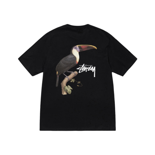 Stussy Toucan T-Shirt Black