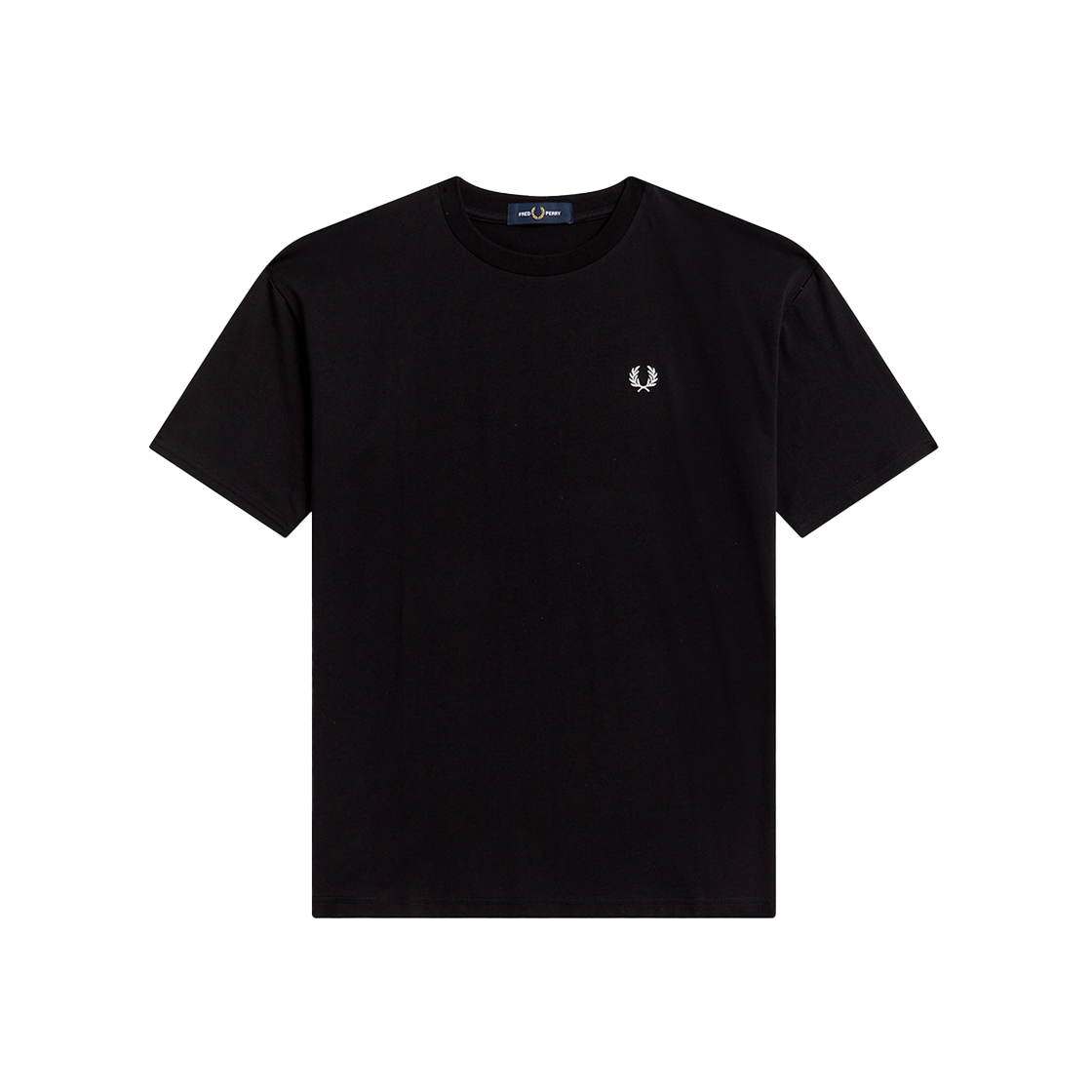 프레드페리 우먼즈 크루넥 티셔츠 블랙(Fred Perry Womens Crew Neck T-Shirt Black)