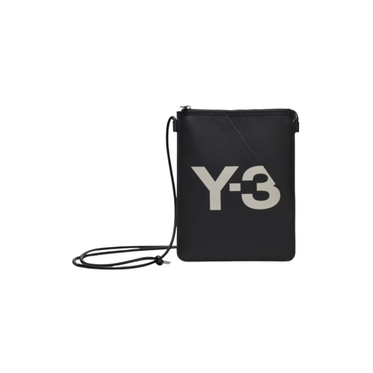 Y-3 Crossbody Bag Black Talc