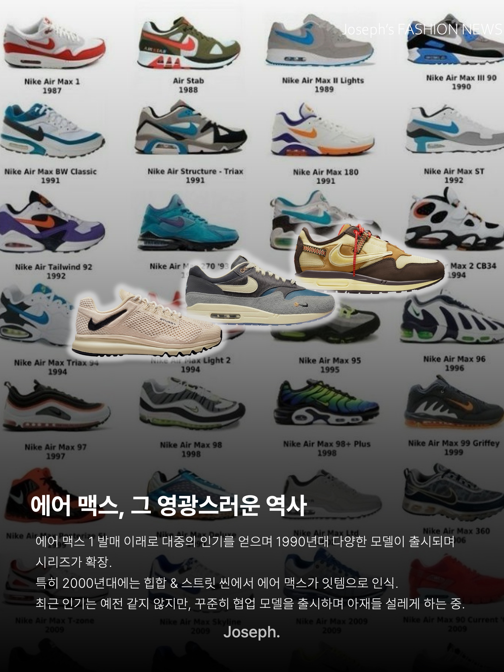 나이키 x 트래비스 스캇 에어맥스 1 캑터스 브라운, 나이키 x 카시나 에어맥스 1 SP 원앙 파티클 그레이 착용 스타일 - 8