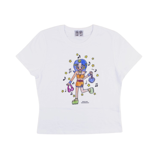 トップス Soulpussycat Soulgirl Tee SOULPUSSSYCAT SOULGIRL™ T-shirts No.2 - White