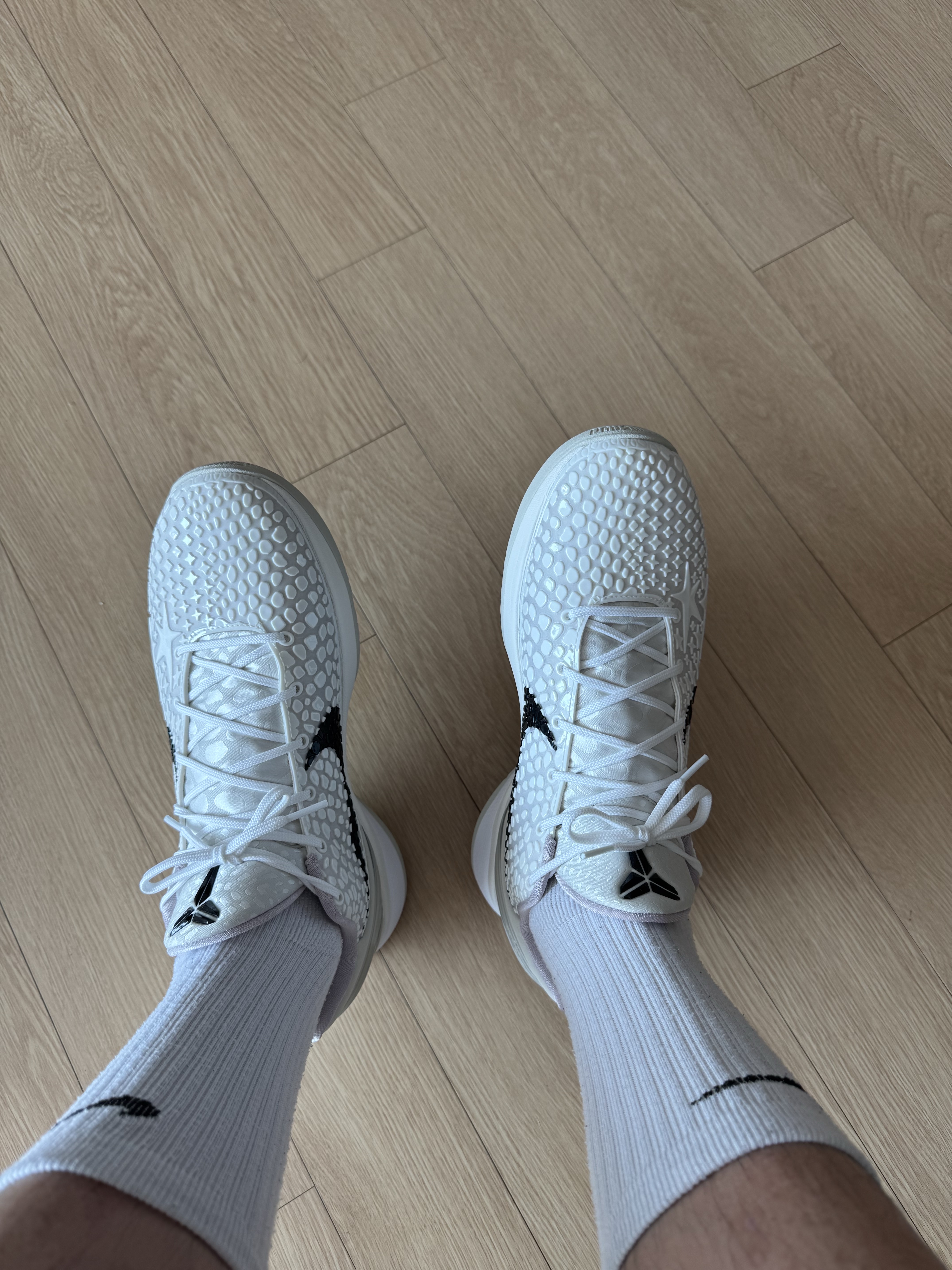 Nike Kobe 6 Protro Sail 착용 스타일 - 2