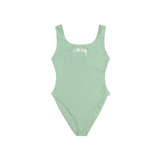 Stussy Surf Stock One Piece Swimsuit Sage