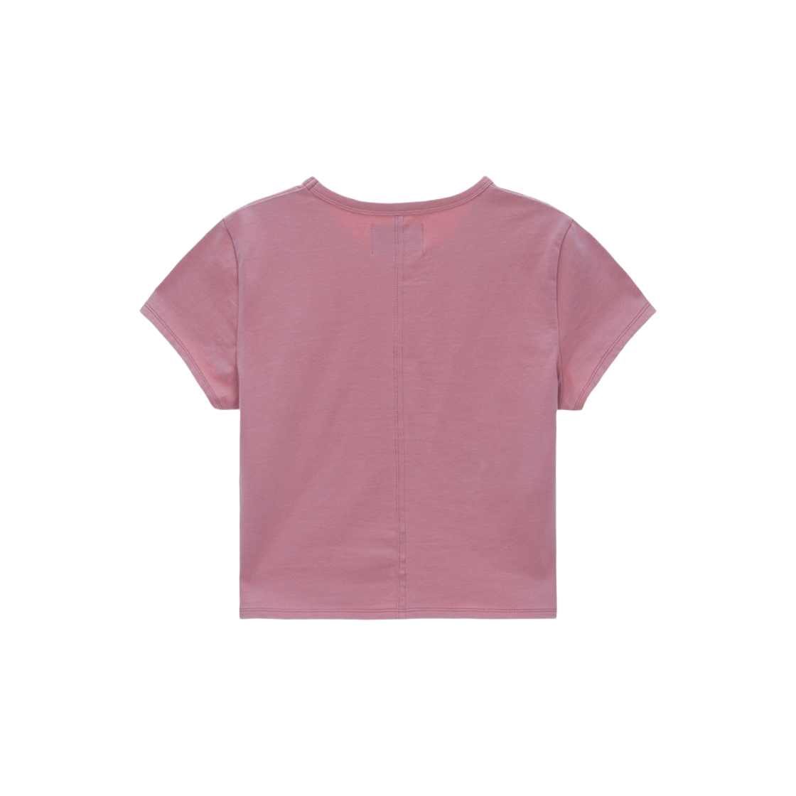★Matin Kim★ MATIN SHADE LOGO CROP TOP IN PINK MK2434TS032M MATIN KIM CUTTED LOGO CROP TOP IN PINK – SeoulSeoul