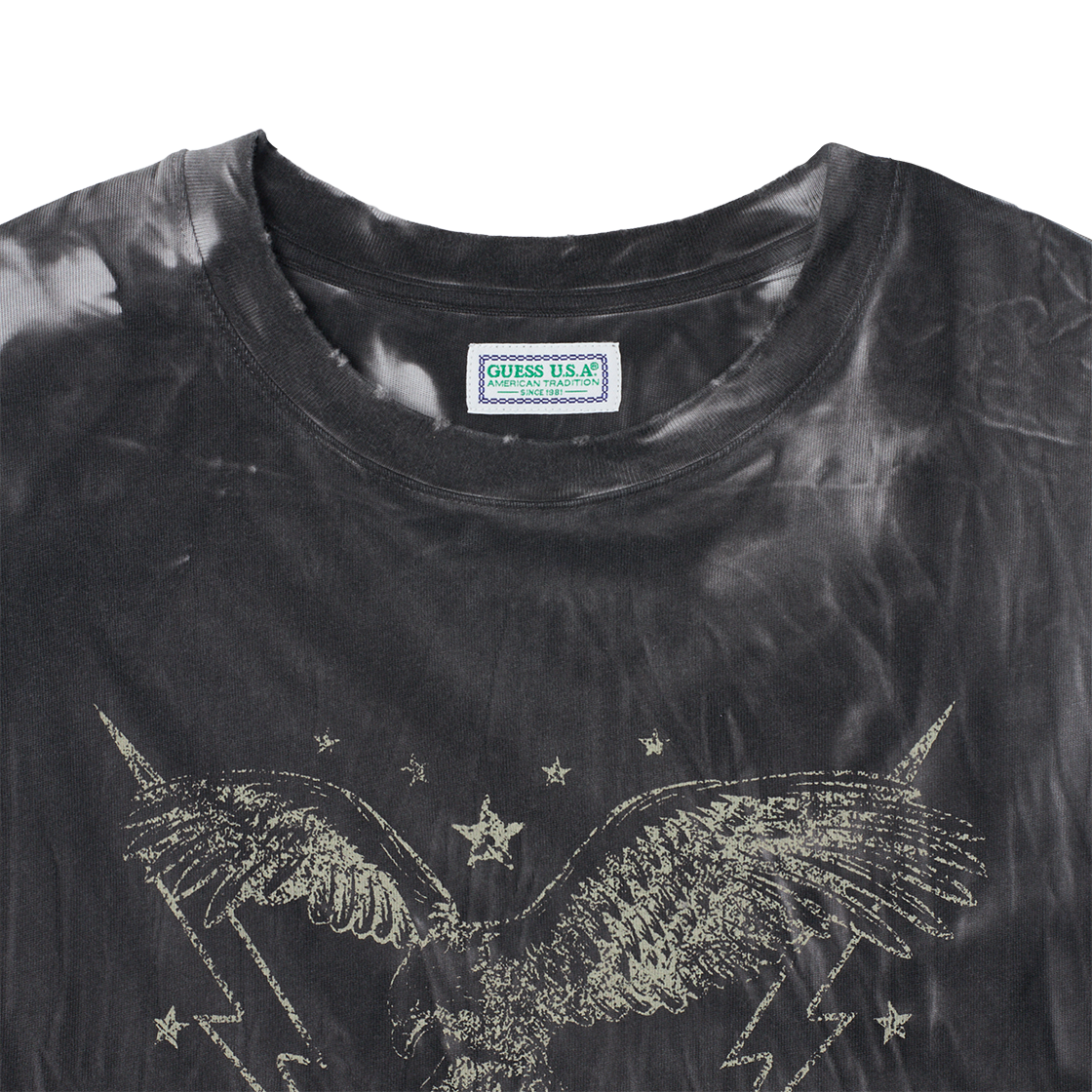 KM5BTSSGU02BK Guess USA Muscle Tank Jet Black Multi - 25SS - #3