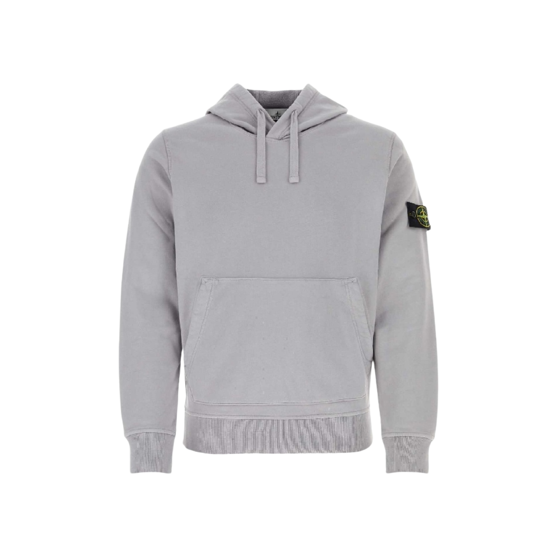 스톤 아일랜드 64151 코튼 플리스 후드 스웨트셔츠 라이트 그레이 - 24SS | Stone Island | KREAM Stone Island 64151 Cotton... 