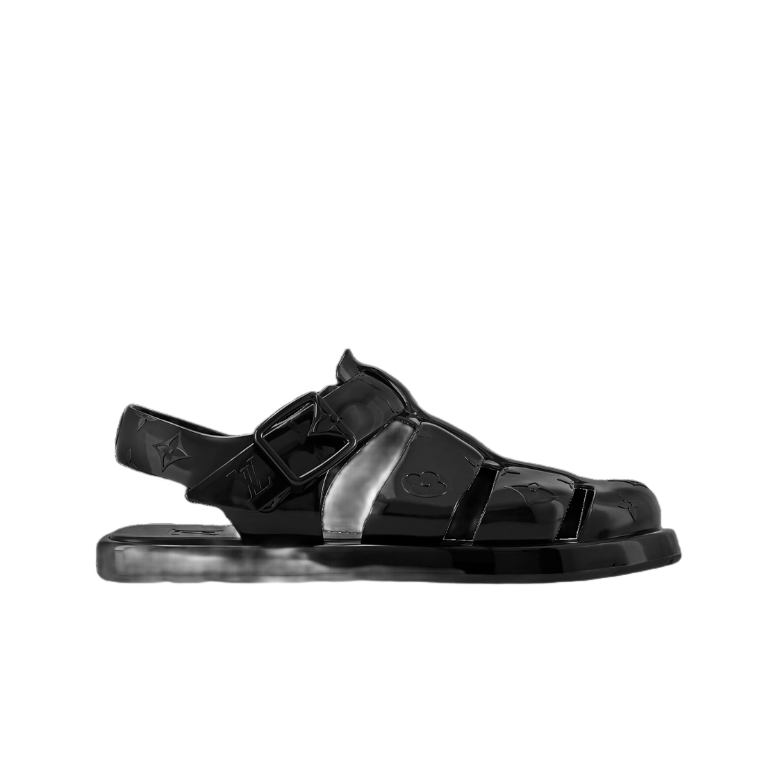 루이비통 LV 베니스 샌들 블랙(Louis Vuitton LV Venice Sandals Black) - 1