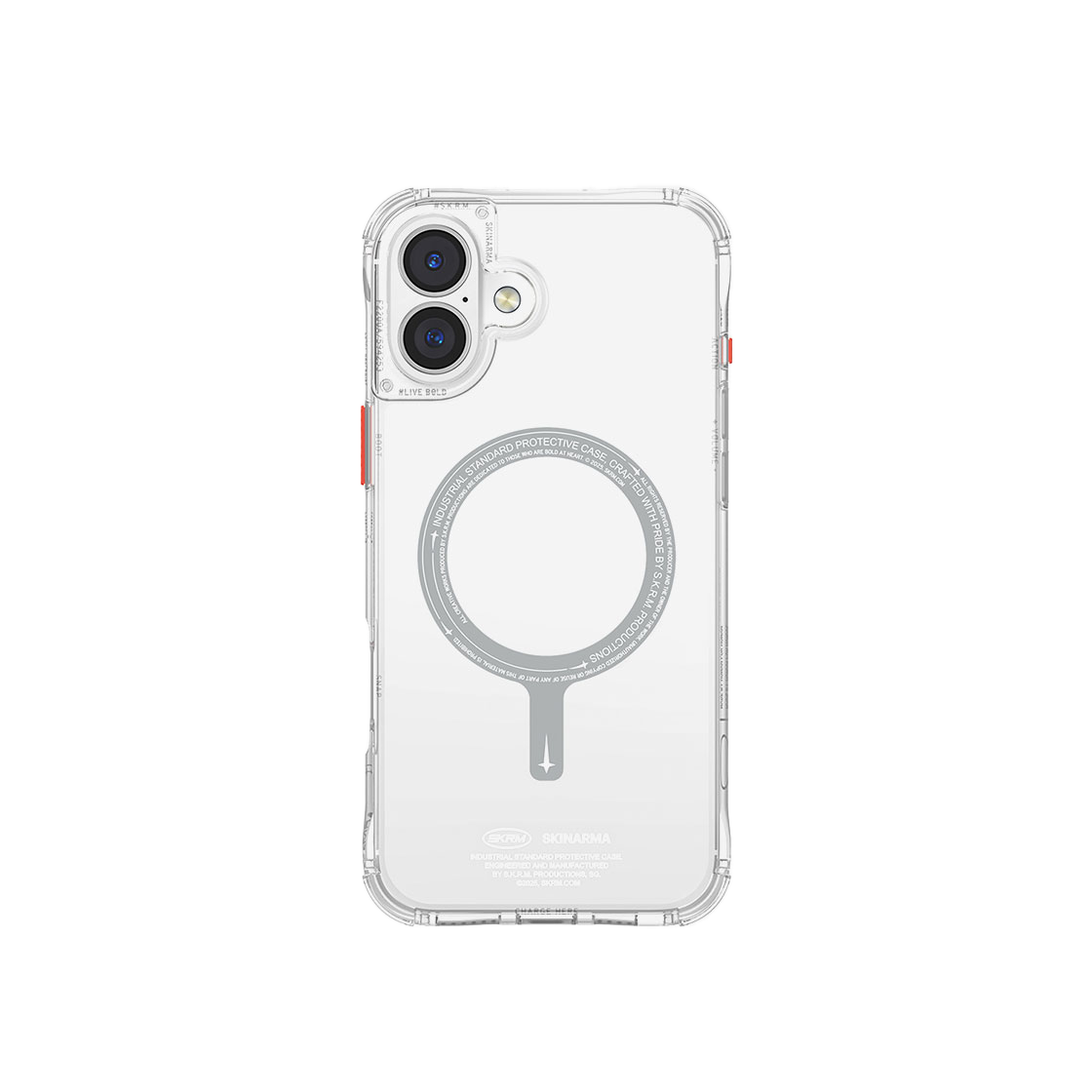 스키나마 사이도 맥 차지 아이폰 16 플러스 클리어(Skinarma Saido Mag Charge iPhone 16 Plus Clear) - 1