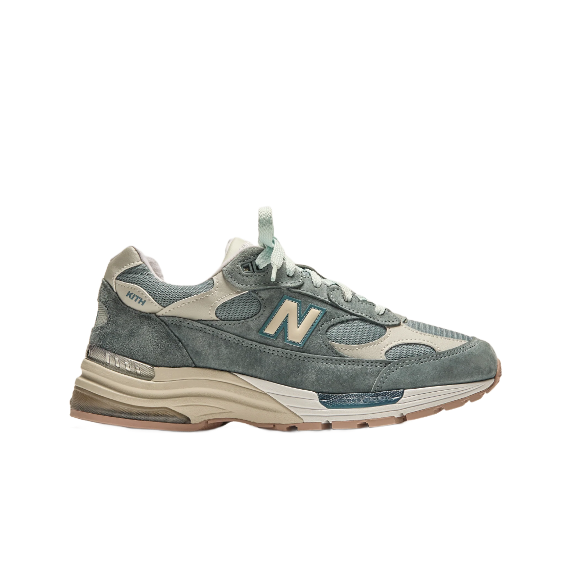 뉴발란스 x 키스 992 메이드 인 USA 에게안 블루 오이스터(New Balance x Kith 992 Made in USA Aegean Blue Oyster)