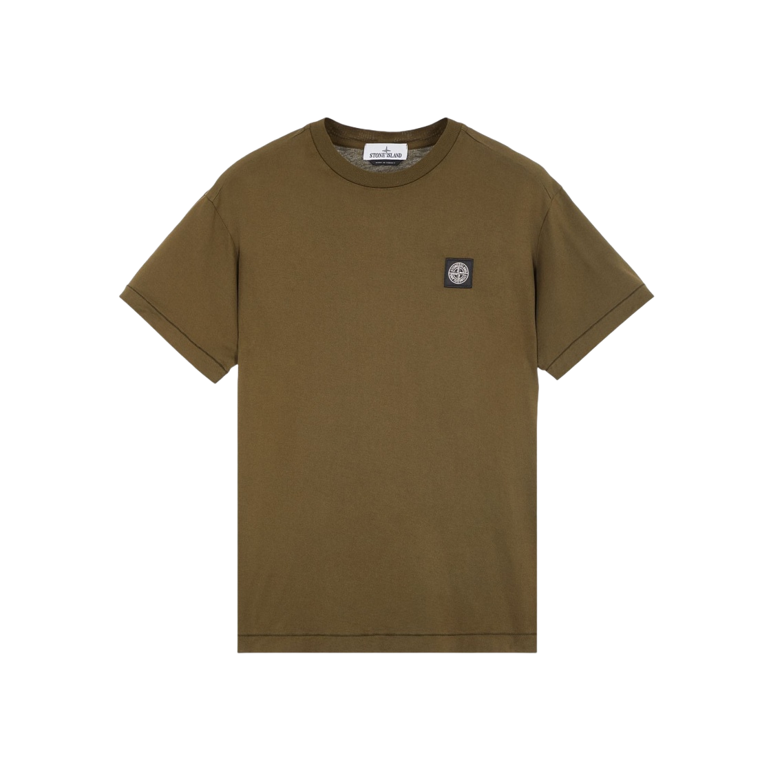 791524113-V0058 Stone Island 24113 T-Shirt Olive Green - 23FW - 대표 이미지 #1