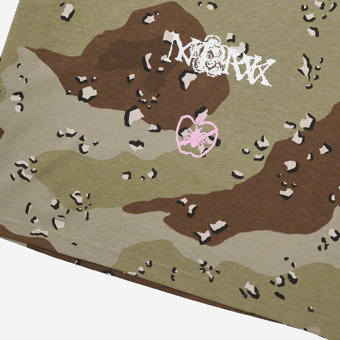 슈프림 어나운싱 티셔츠 초콜릿 칩 카모 - 25SS(Supreme Announcing T-Shirt Chocolate Chip Camo - 25SS) - 4