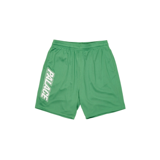 Palace Mesh Border Short Green - 24SS