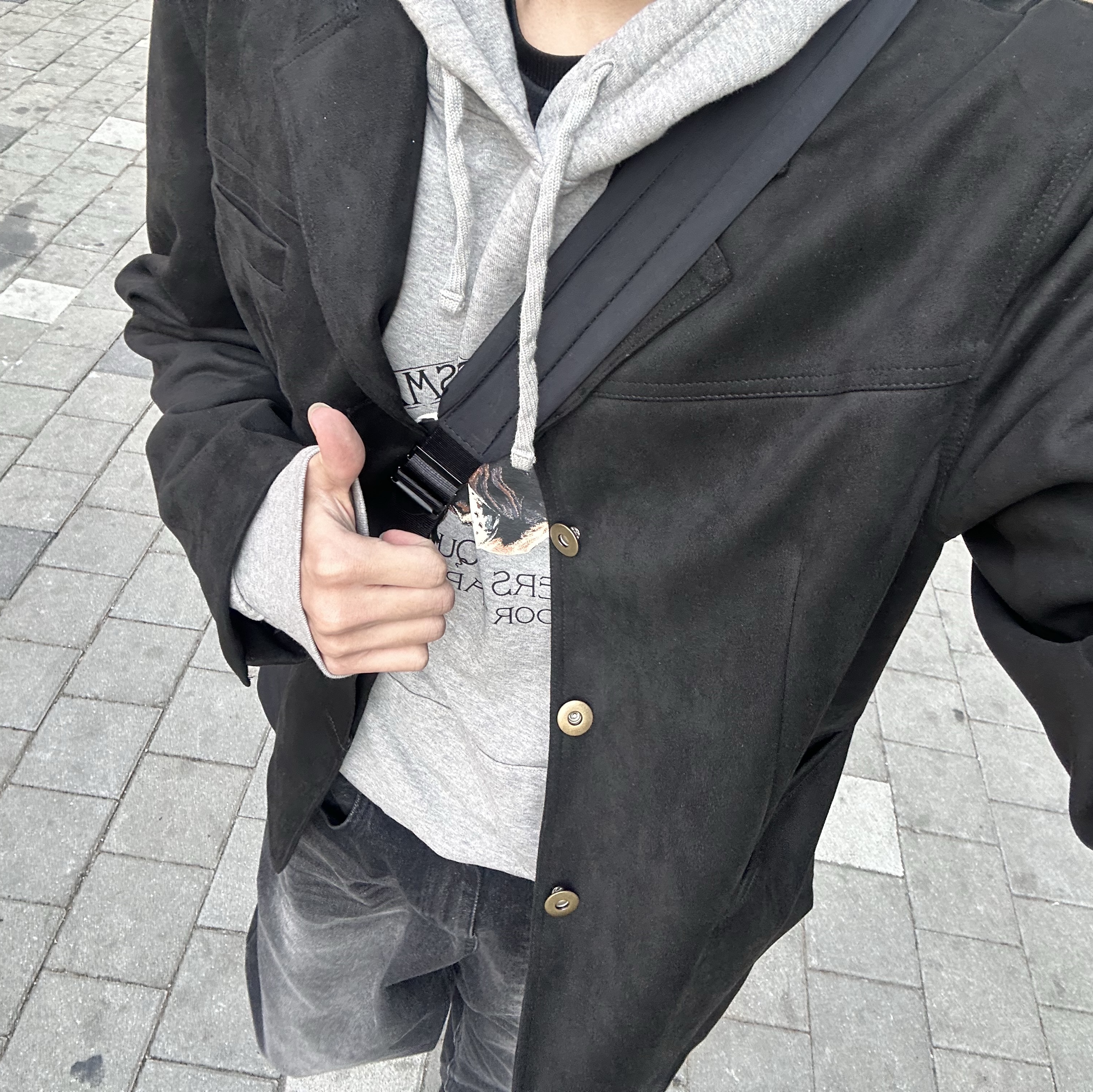 [20% 적립] [KREAM 단독] Polo Ralph Lauren Best Friend Fleece Hoodie Grey - 24FW 착용 스타일