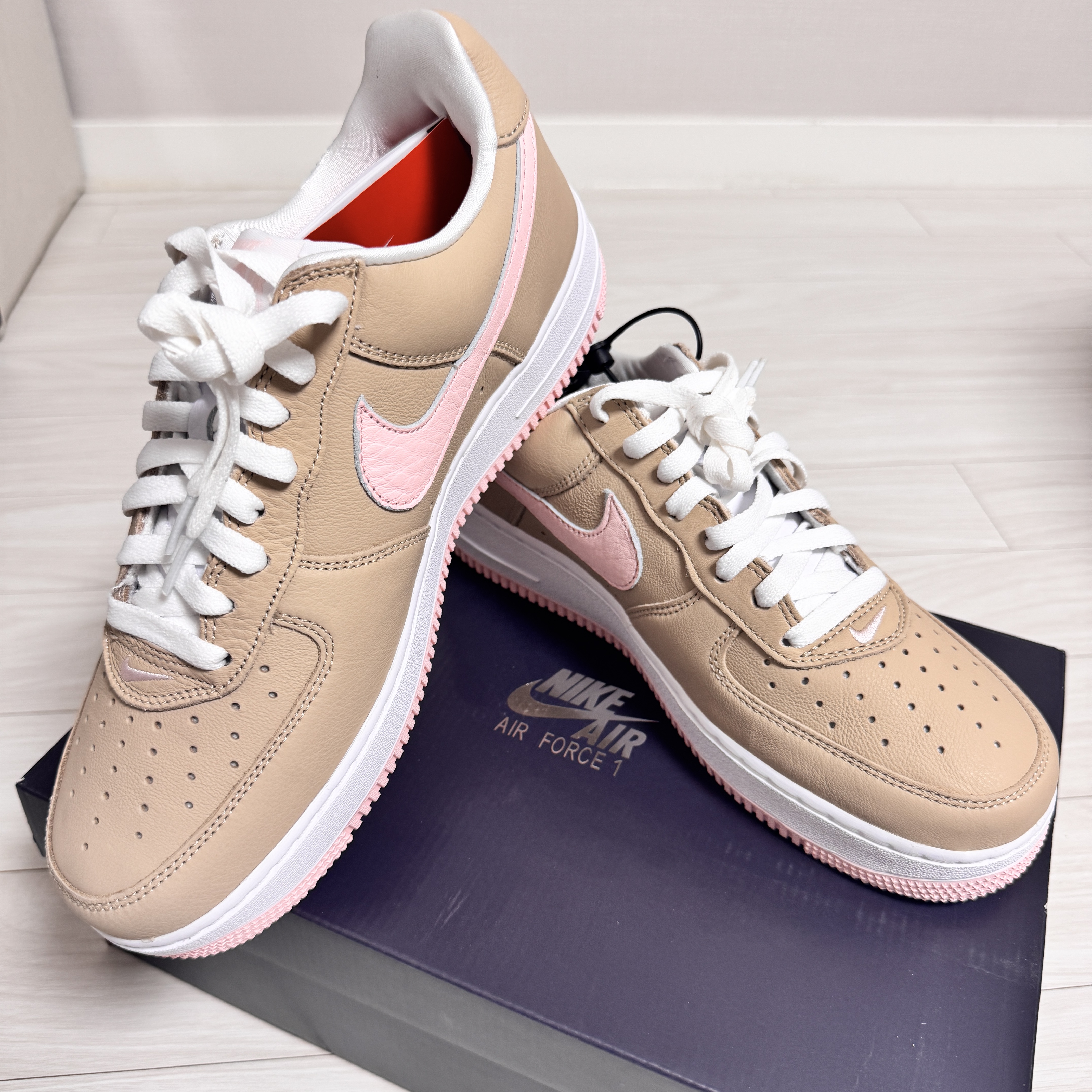 Nike Air Force 1 Low Linen 2024 착용 스타일 - 2