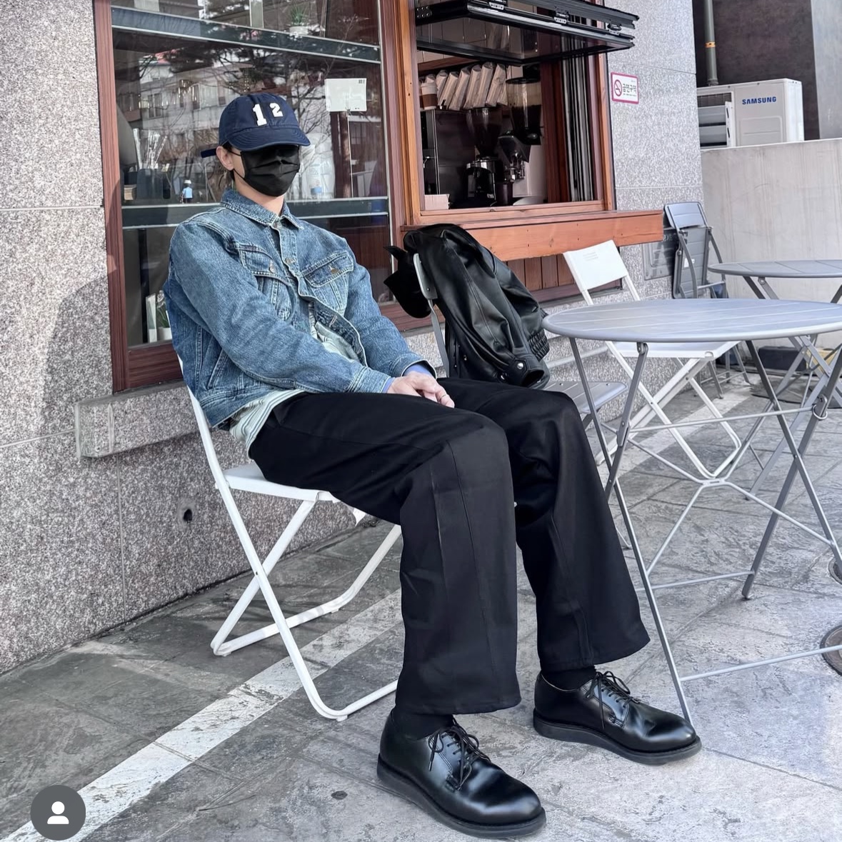 Red Wing Postman 101 Black Chaparral - D 착용 스타일