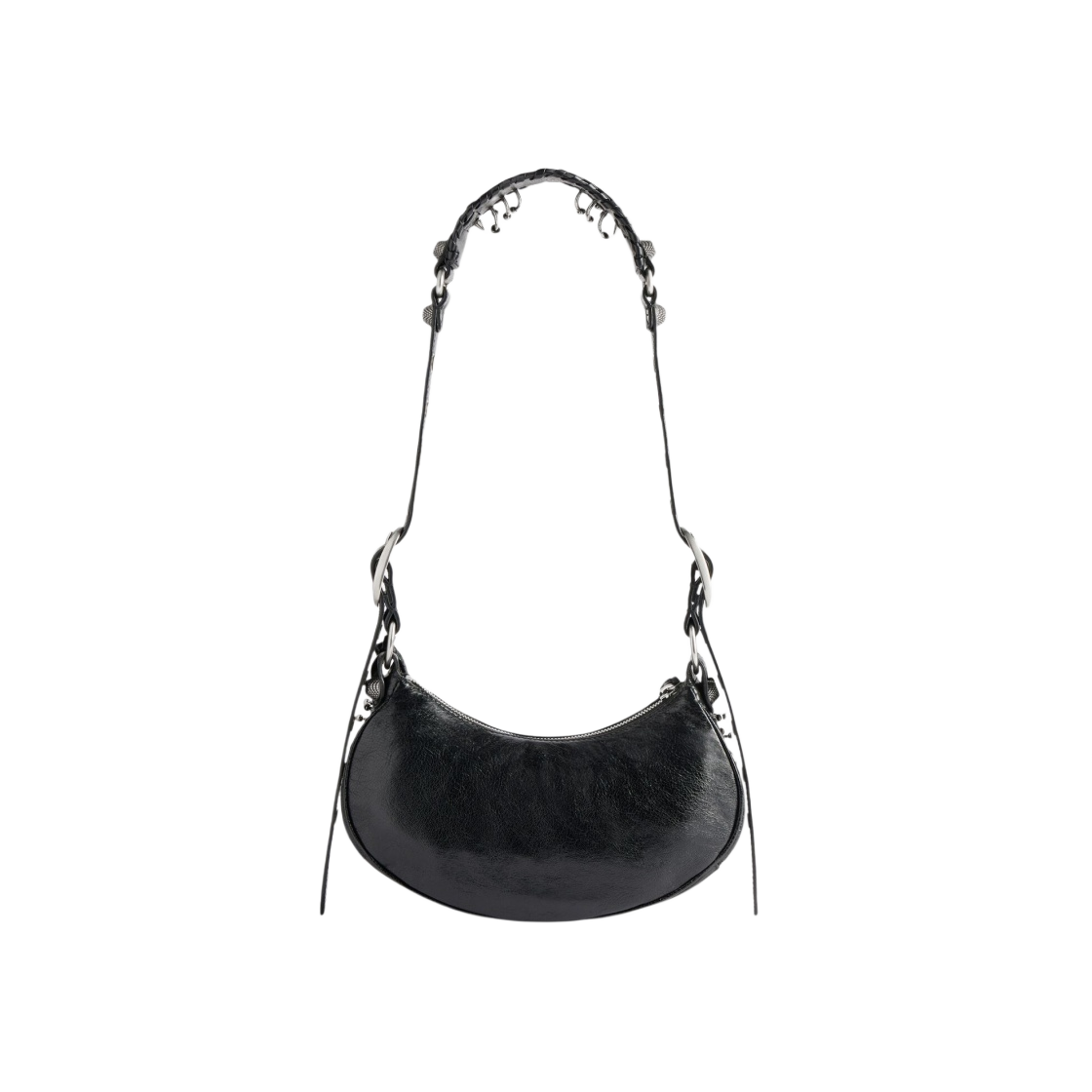 발렌시아가 르 카골 XS 숄더백 피어싱 블랙(Balenciaga Le Cagole XS Shoulder Bag with Piercing Black) - 3