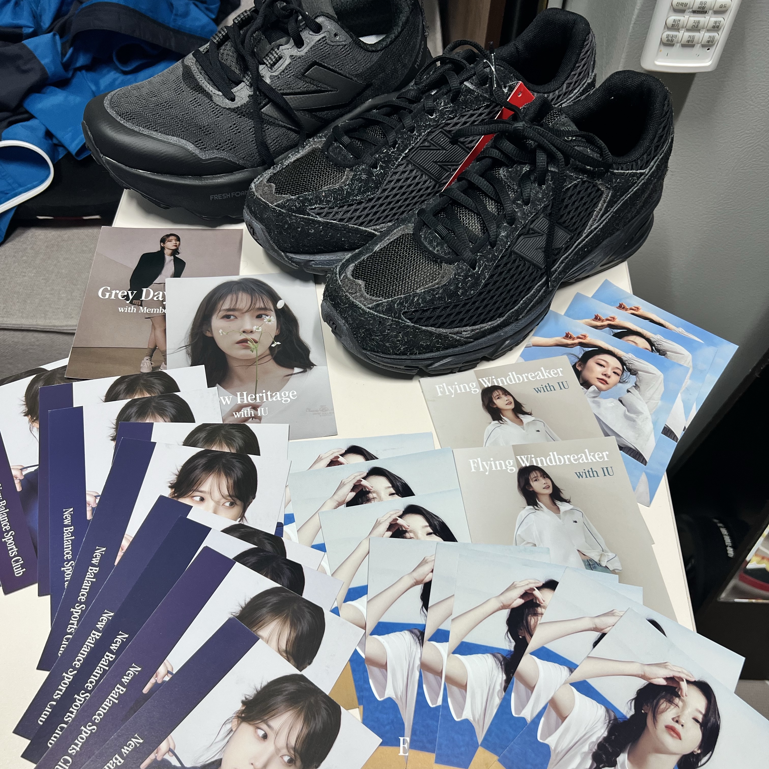New Balance 509 Black Castle Grey 착용 스타일