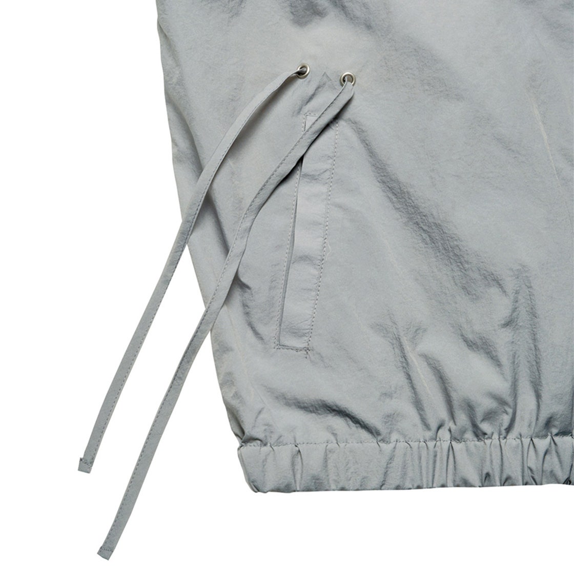 S42763 FAD Ribbon Hoodie Windbreaker Light Gray - #4