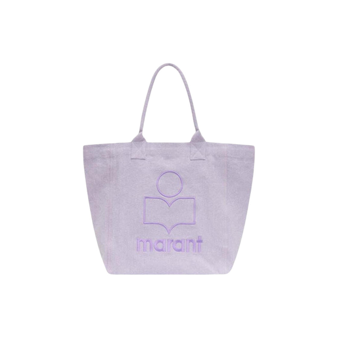PM0002FA-A1X19M-86LC Isabel Marant Small Yenky Logo Tote Bag Lilac - 23SS